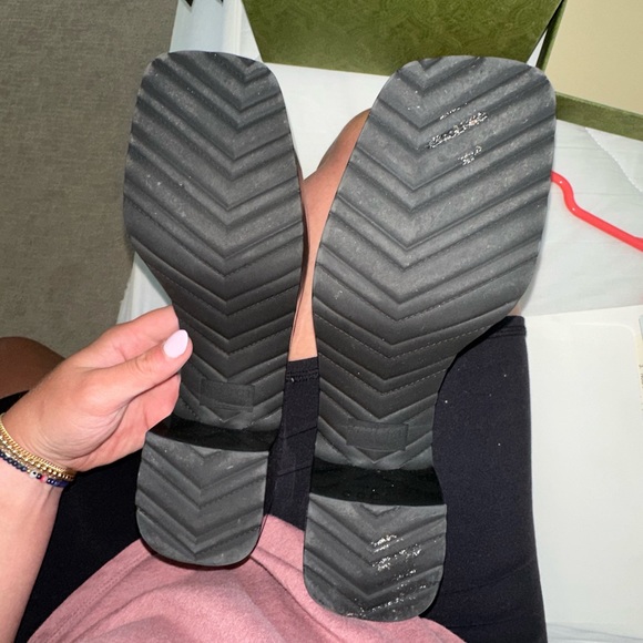 Gucci 37 slides with heels. Excellent condition - Picture 6 of 17